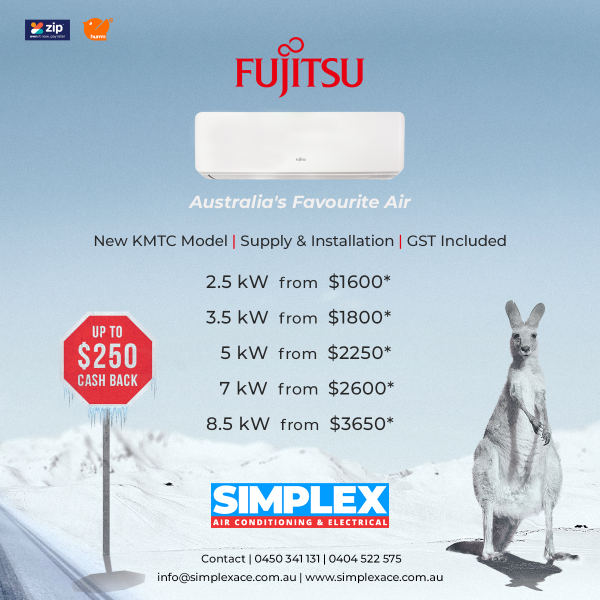 Simplex Fujitsu KMTC Split System